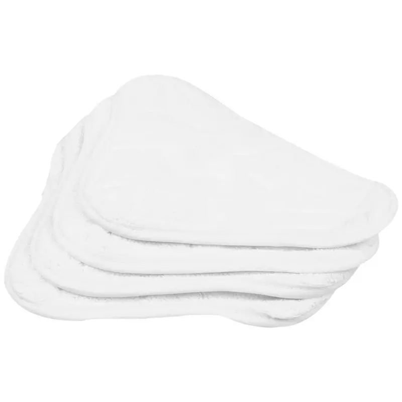 

New 4pcs Replacement Pads For H2O H20 X5 Steam Mop Cleaner Floor Washable Microfibre Pads