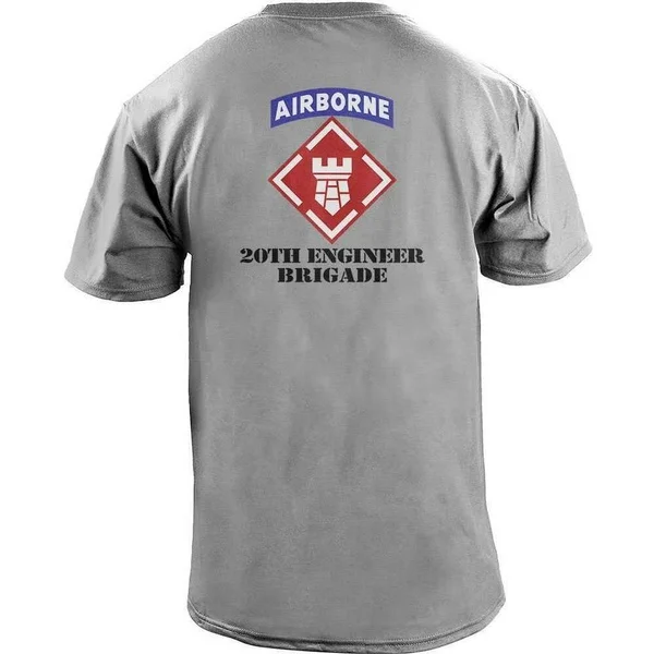 

Army 20th Engineer Brigade Veteran Full Color T-Shirt