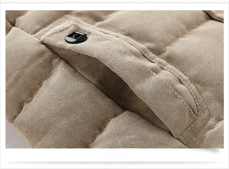 

Parka Men 2021 New Jackets Winter Warm Thick Male Casual Hooded Outwear Overcoats Slim Windbreak Military Jackets Solid Color