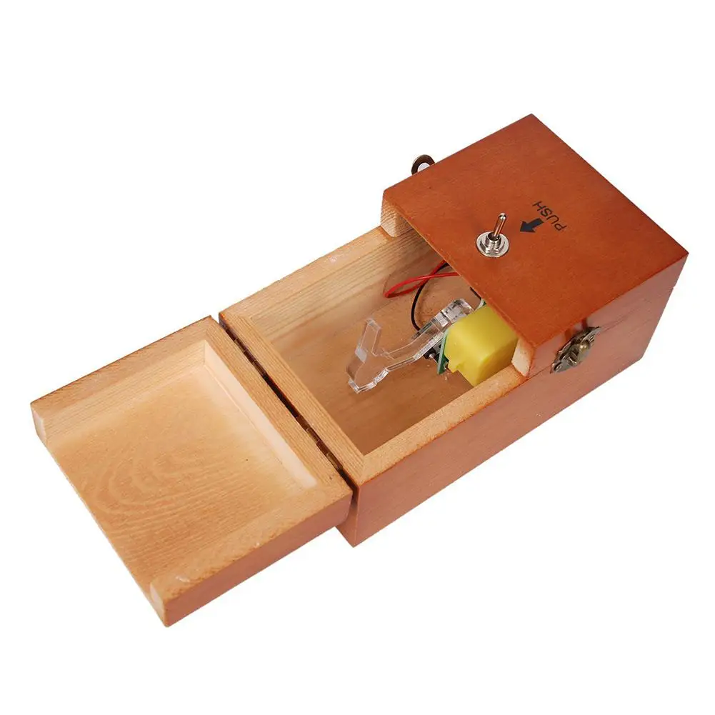 Забавные игрушки для розыгрыша полностью собранные отключаются деревянная