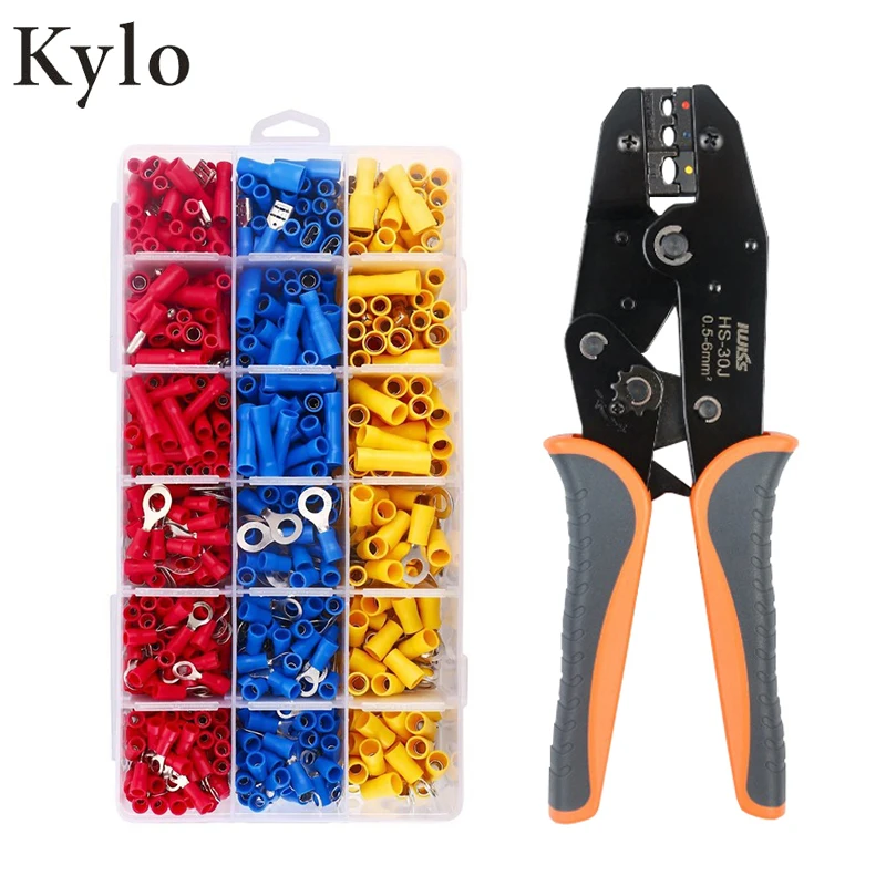 Набор обжимных инструментов для проволоки набор с изолированными