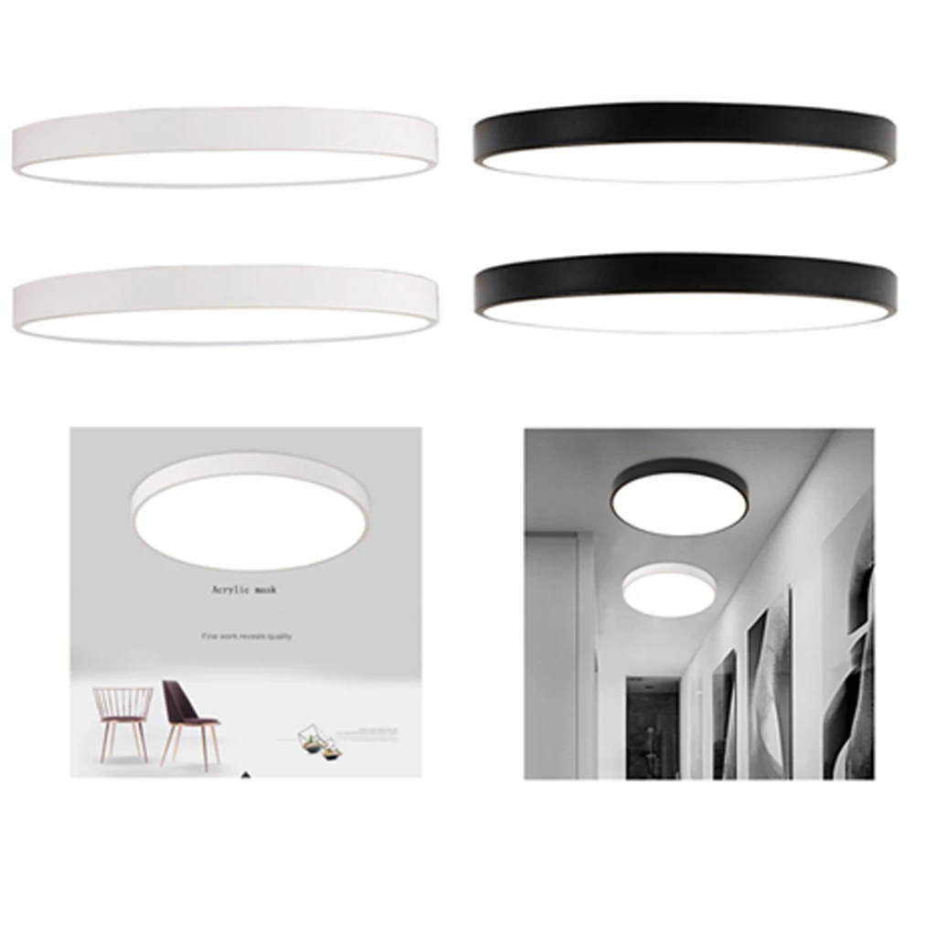 

12w LED Flush Mount Light Dimmable Ceiling Light for Living Room Dinning