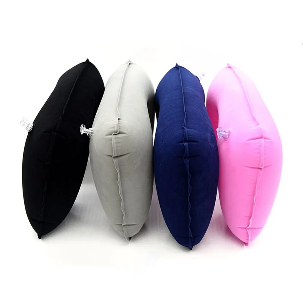 Портативная подушка для путешествий надувная шеи u-образная из ПВХ 42G | Дом и сад