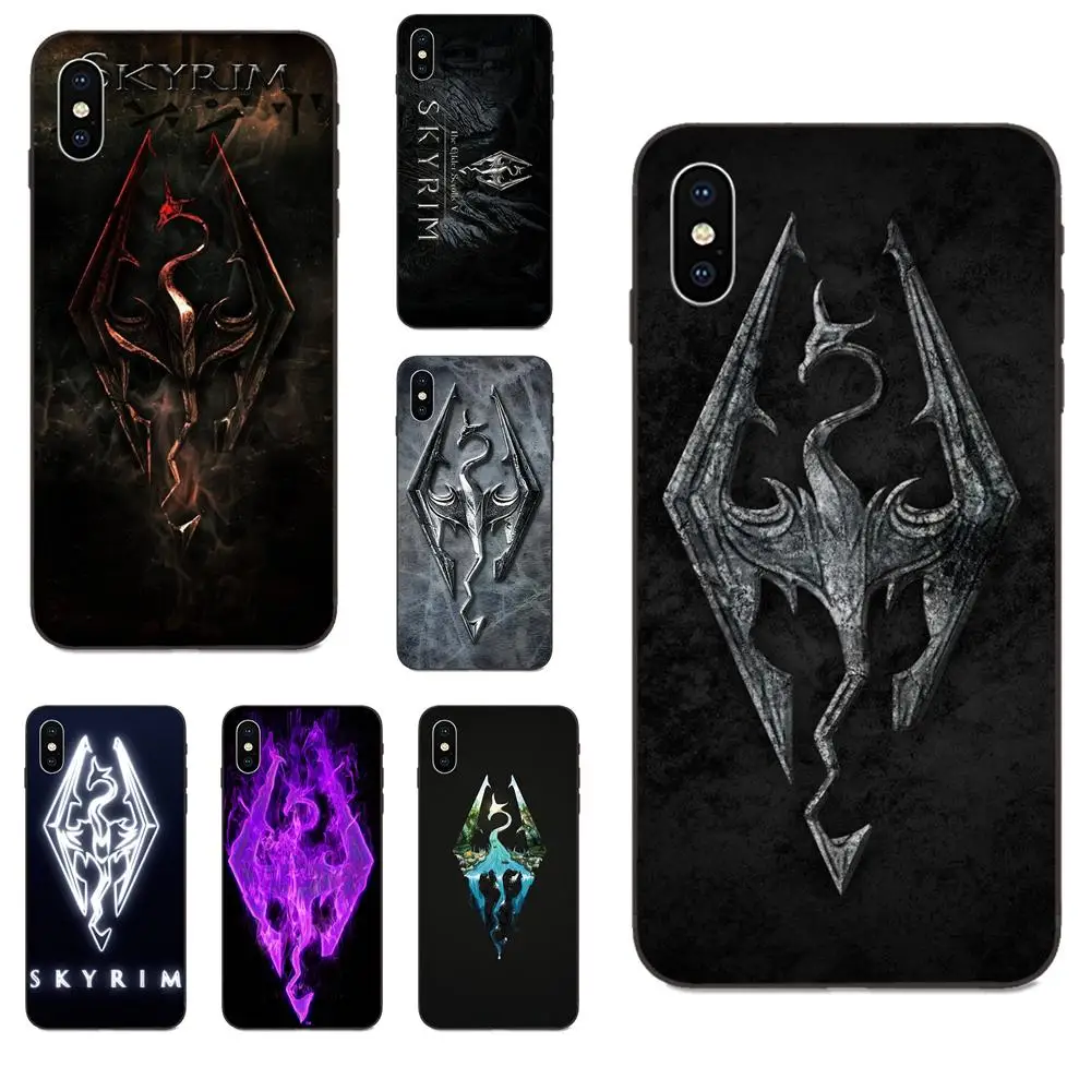 Роскошный высококачественный чехол для телефона Skyrim Ley Huawei Mate 9 10 20 P8 P9 P10 P20 P30 Lite Mini