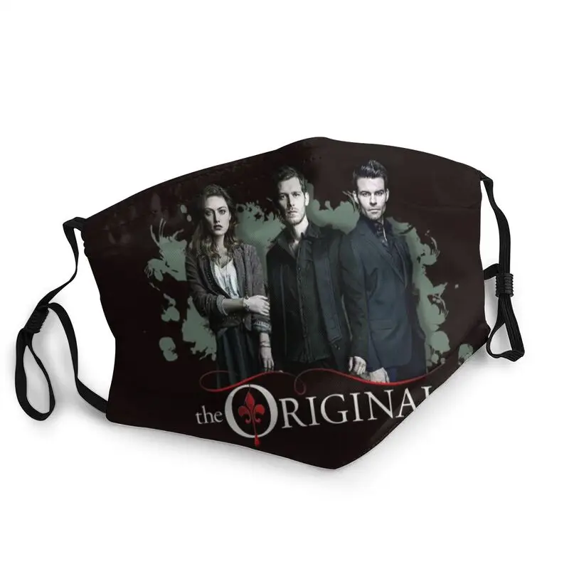 

Non-Disposable Klaus Hayley And Elijah Mask The Vampire Diaries Anti Haze Dust Protection Cover Respirator Mouth Muffle