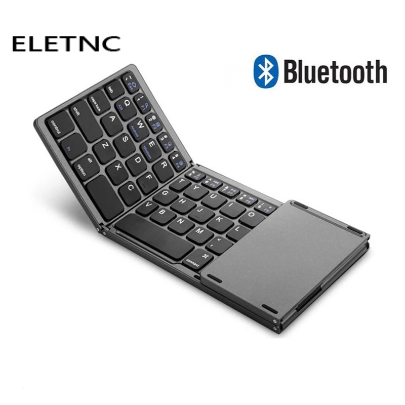 Мини клавиатура Bluetooth клавиатуры складной Беспроводной для Android Windows iOS ноутбук iPad