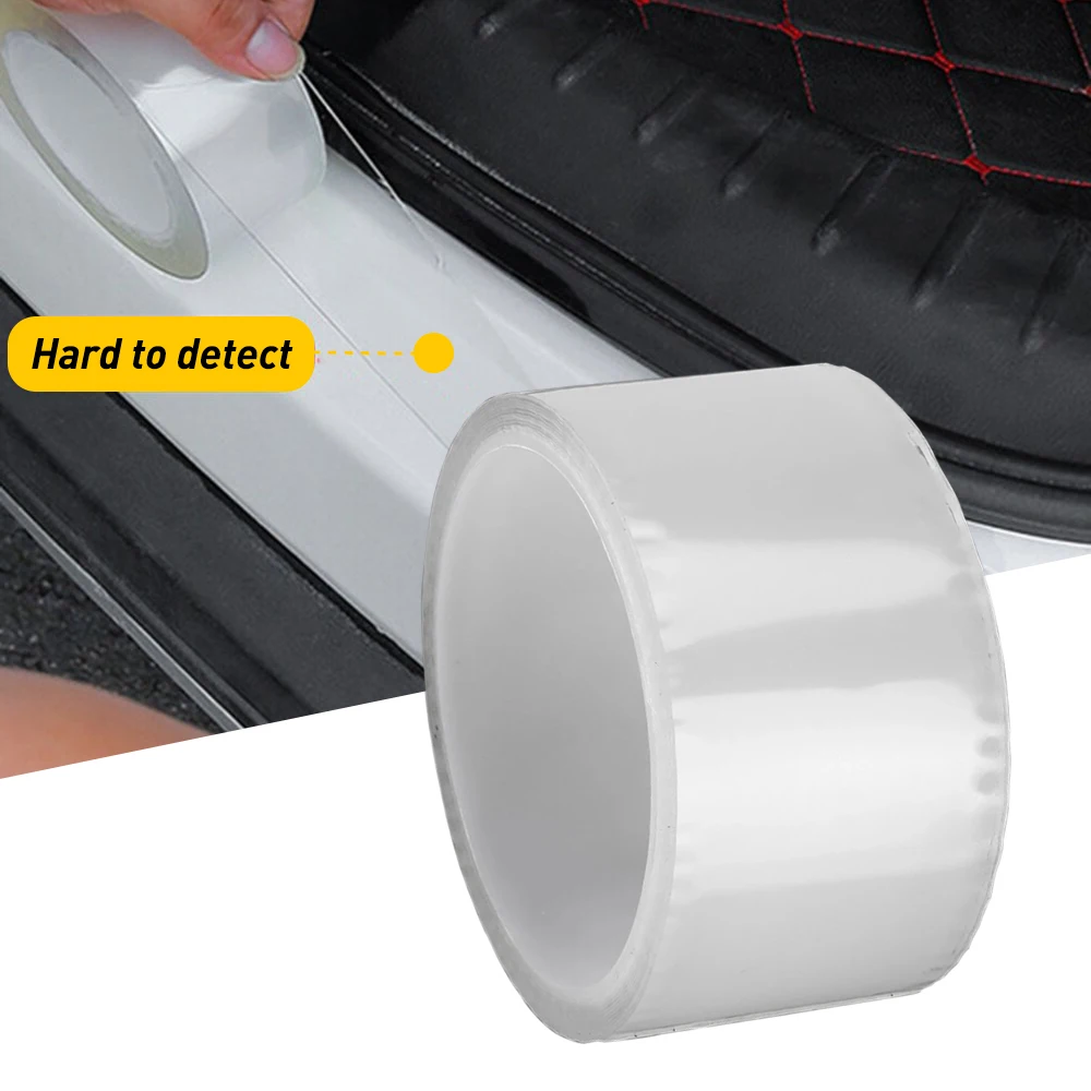 

3M Car Door Edge Protector Sticker Nano Transparent Film Strip Anti Collision Edge Guard Scratch Protector Tapes Seal Rear Guard
