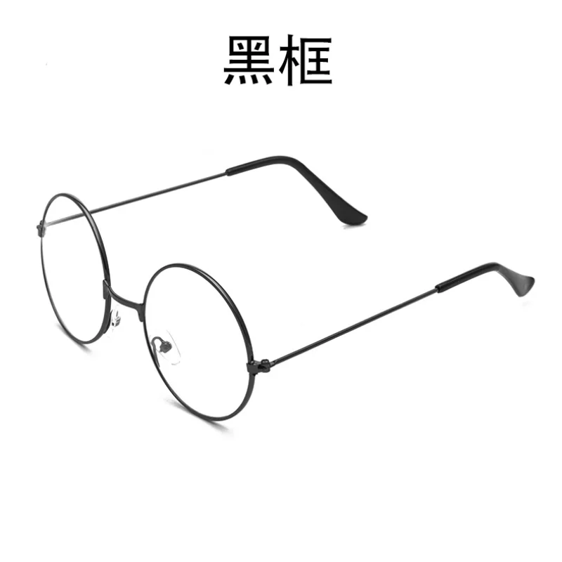 

Fashion Vintage Retro Metal Frame Clear Lens Glasses Nerd Geek Eyewear Eyeglasses Oversized Round Circle Eye Glasses