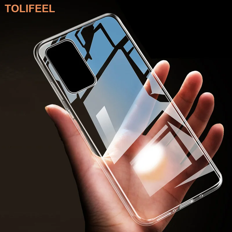 Чехол TOLIFEEL для Huawei Honor View V10 V20 V30 Pro силиконовый прозрачный чехол-бампер чехол |