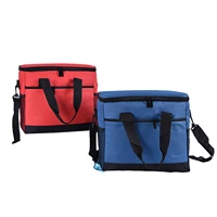 new large picnic basket leak proof stain resistant insulated cooler bag collapsible grocery bag for travel camping