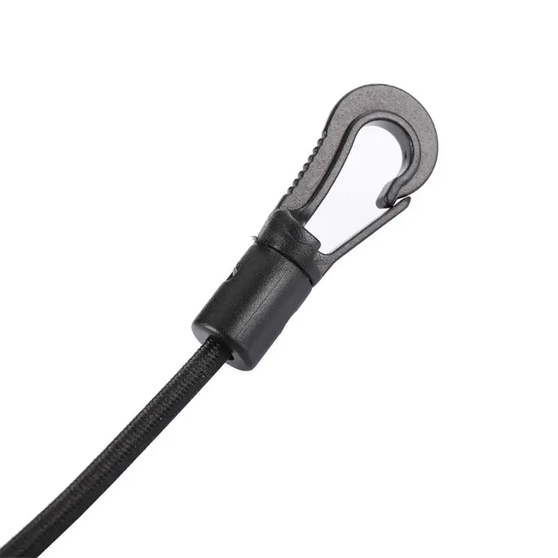 

1pair Canoe Kayak Shock Cord Hook Tie Down Rope Fishing Rod Lanyard Paddle Leash
