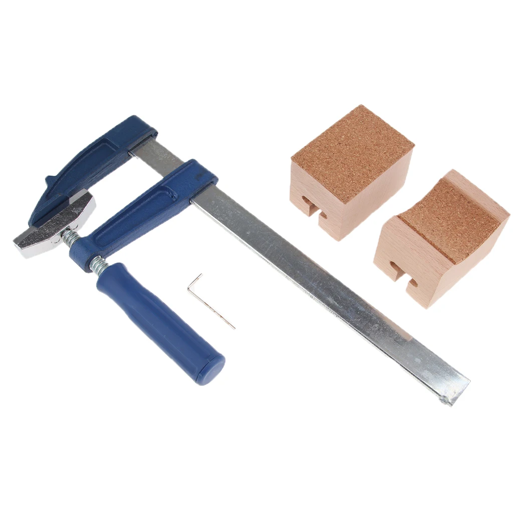 Лада Пресс сальник Набор инструментов с 2 деревянная Soundhole для гитары ремонта без