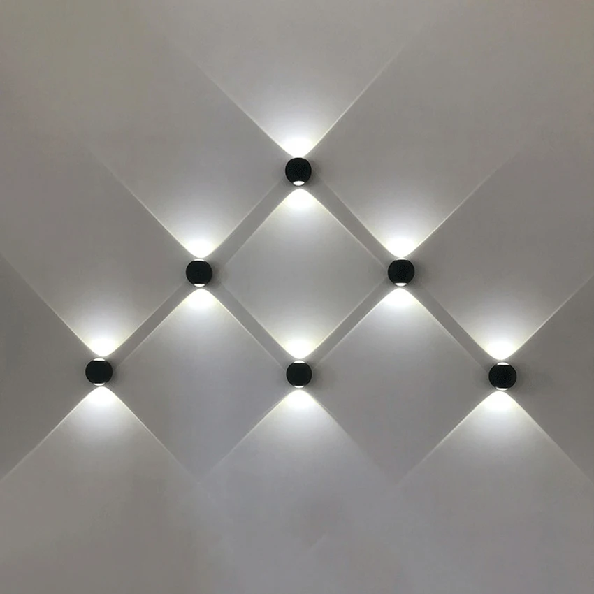 Уличный водонепроницаемый настенный светильник IP65 современный комнатный и