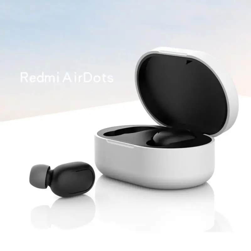 Силиконовый защитный чехол для наушников Xiaomi Redmi Airdot TWS Bluetooth-совместимый модная