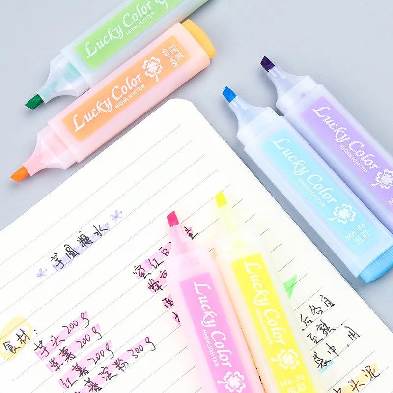 Флуоресцентная ручка-маркер для рисования рождественские подарки | Канцтовары