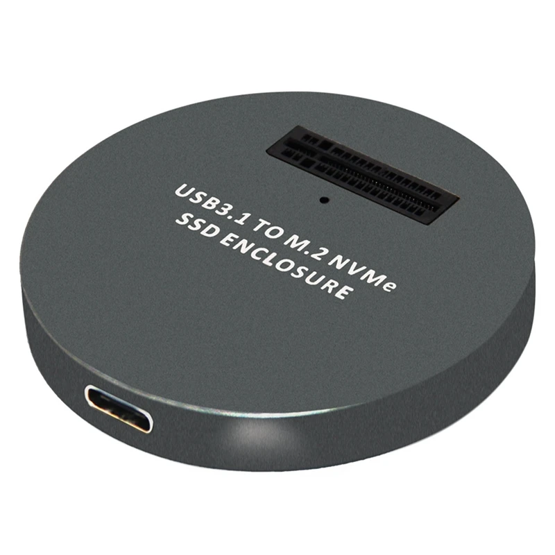 

Чехол для M.2 SSD USB3.1 Тип C к PCI-E SSD M.2 NVME мобильный адаптер NVME корпус для жесткого диска корпус SSD