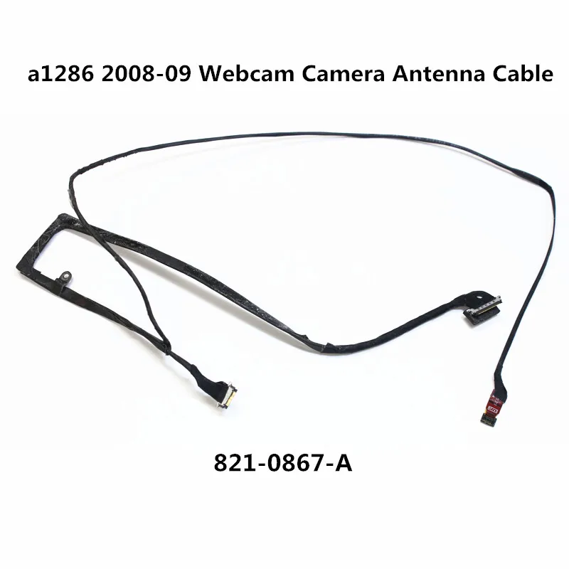 Wi Fi isight веб камера антенный кабель для MacBook Pro 15 &quotUnibody A1286 iSight и Wifi 2008 2009 821 0867