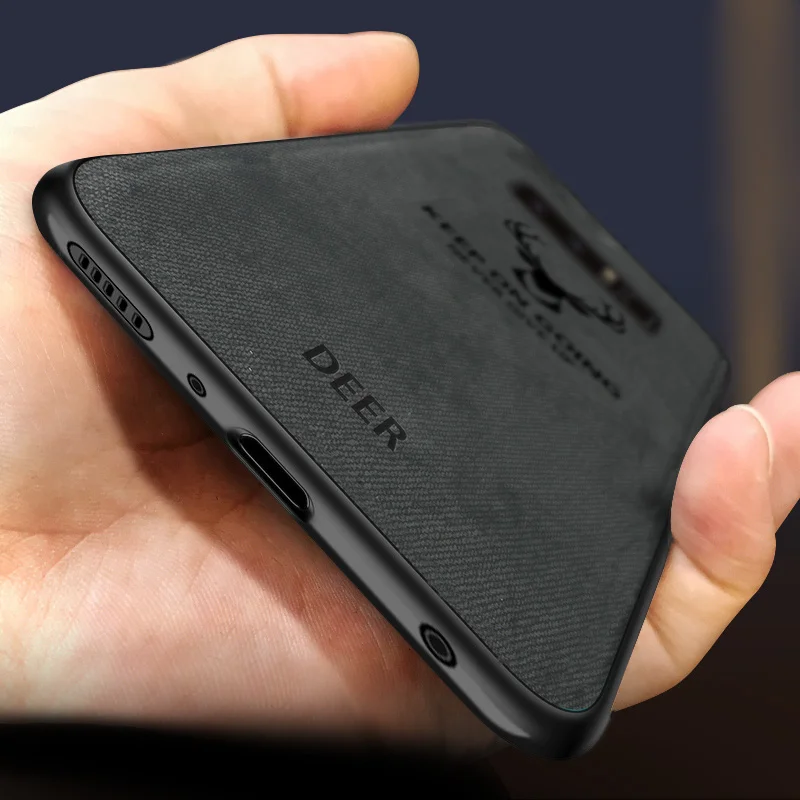 

Ultra thin Shockproof Soft Silicone Christmas Deer Case For Samsung Galaxy S10 S9 S8 Plus S7 Edge For Note 8 9 10 Original Cover