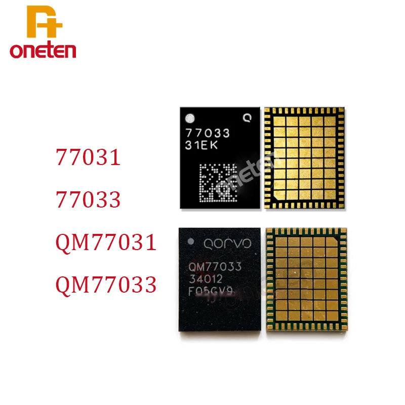 

Oneten Новый 77031 77033 QM77031 QM77033 для Huawei Mate20 микросхема усилителя