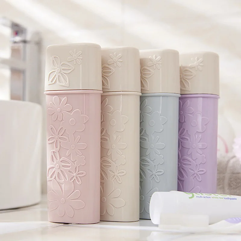 Дорожная коробка для зубных щеток держатель зубной пасты резная чашка мытья