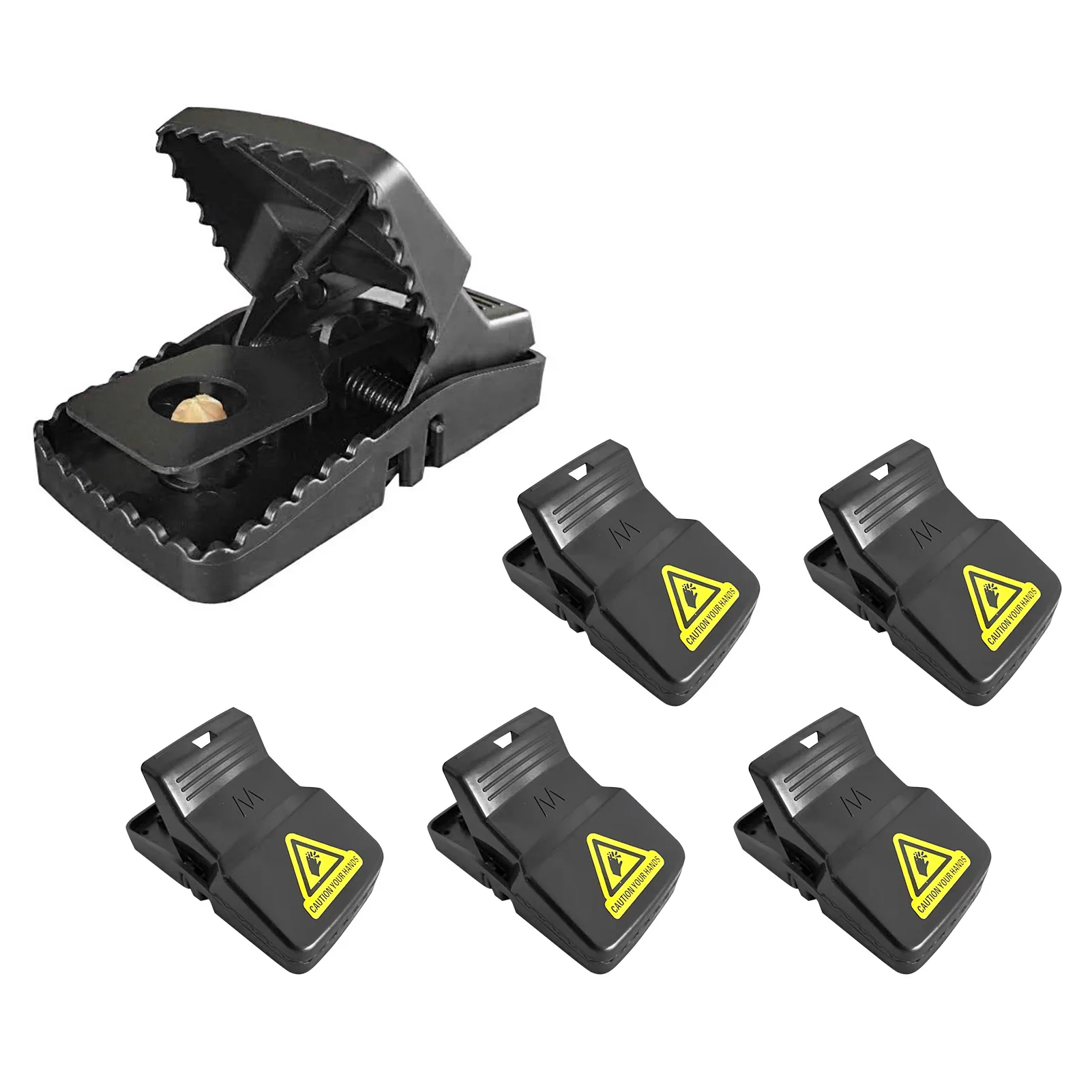 

6pcs Reusable Plastic Mouse Trap Rat Mice Catching Small Rat Traps Mouse Killer Mouse Snap Traps Catcher For Home Tools