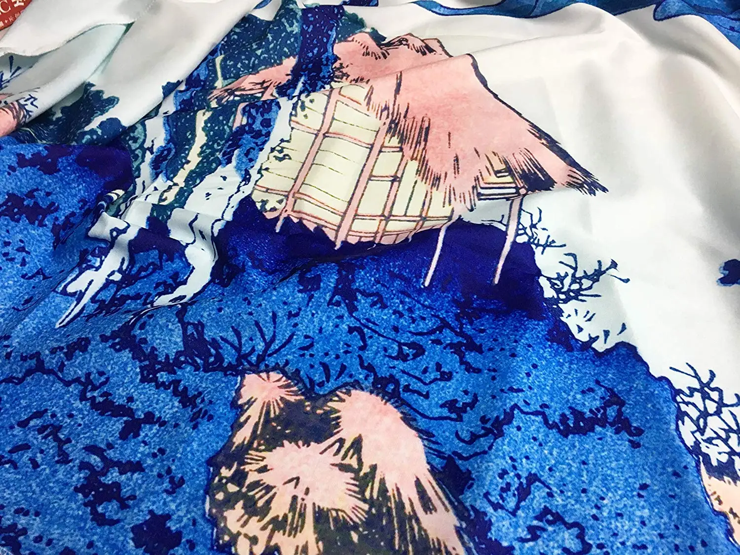 Крутая японская художественная печатная Гобеленовая настенная скатерть для