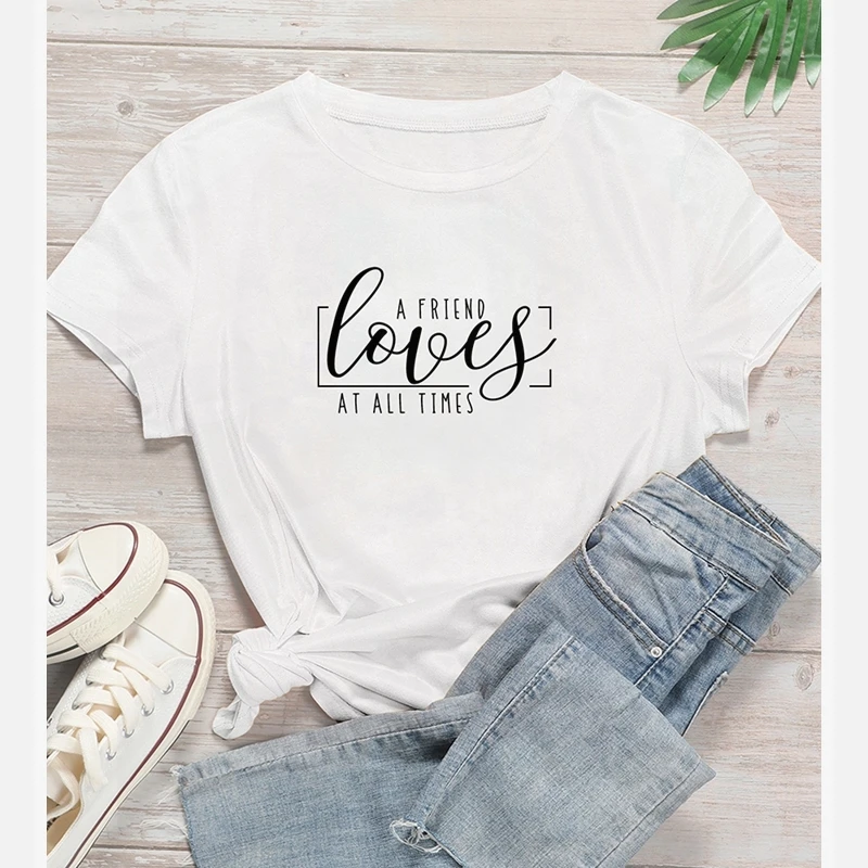 Женская хлопковая Футболка с принтом в виде букв|Футболки| |