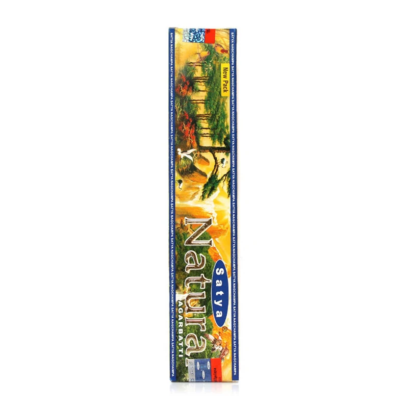 Satya Индийские благовония Nag Champa ладан палочка Саи Баба медитация домашний сандаловое дерево благовония E - Аромат: Natural