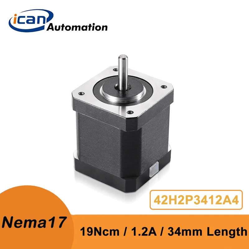 

ICAN Nemo 17 19Ncm 1.2A 34mm Nema 17 Stepper Motor