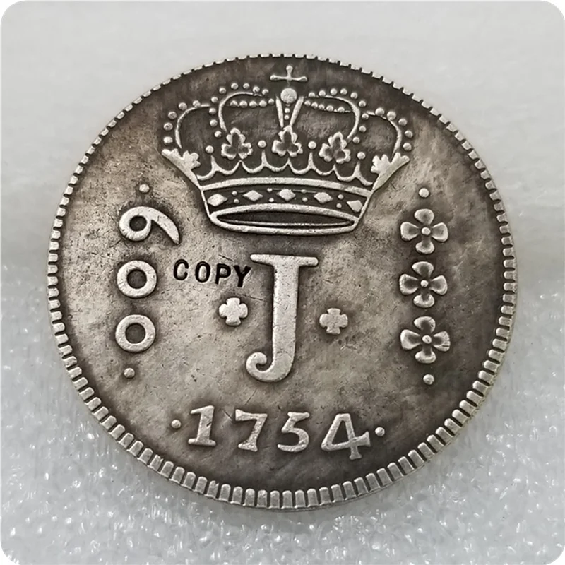 Копия монеты 1754 бразилиана 600 | Дом и сад