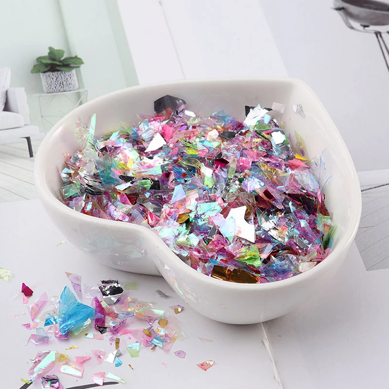 Shell Paper Candy Pieces Cellophane Colorful DIY Crystal Mud Clothing Accessories Epoxy Handmade Materials | Дом и сад