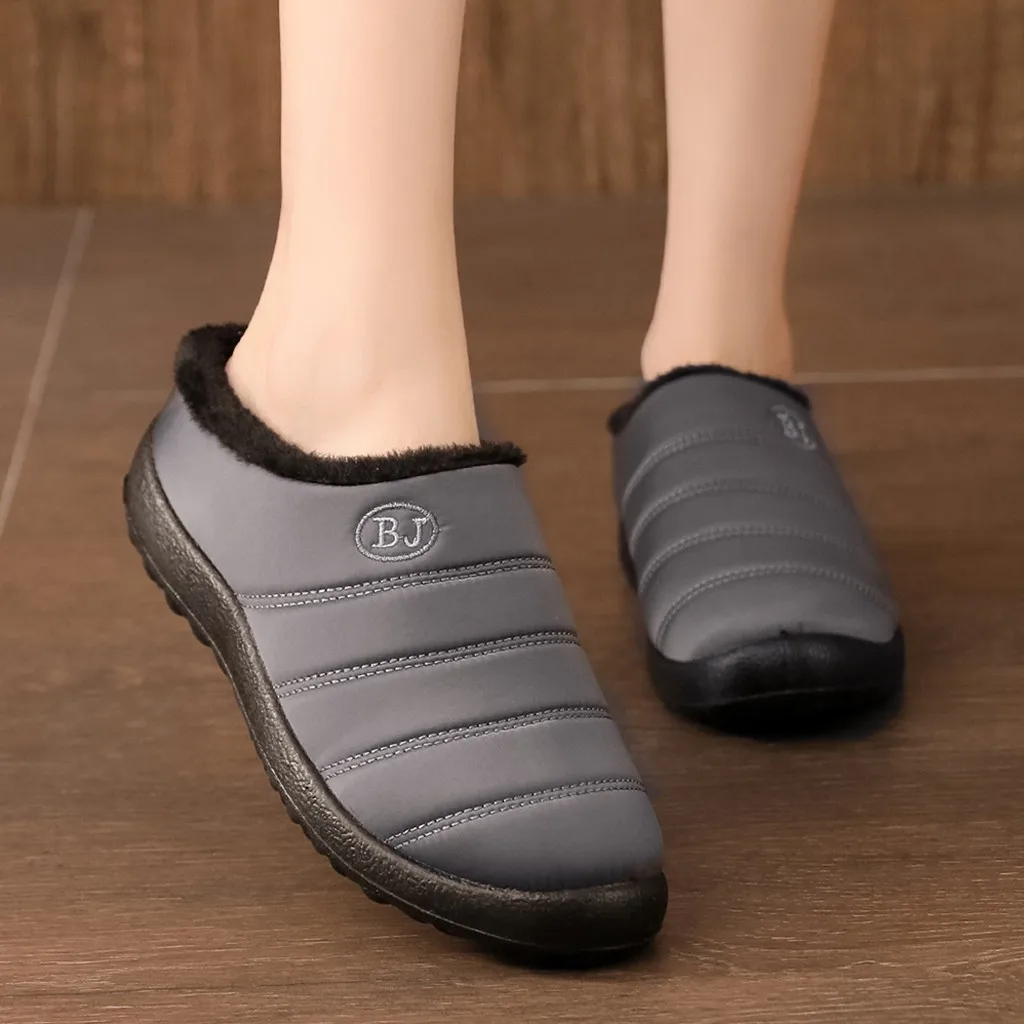 Мягкие плюшевые домашние тапочки для женщин на весну и зиму домашняя теплая