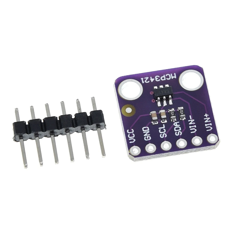 MCP3421 I2C SOT23-6 delta-sigma ADC оценочный модуль для PICkit серийный анализатор | Электронные