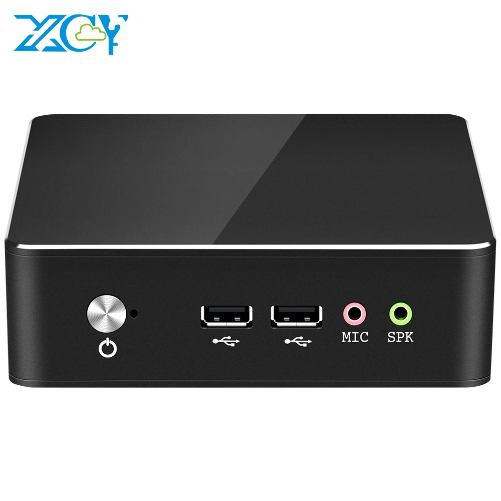 Мини ПК XCY Intel Core i5-4200U 8 Гб ОЗУ 128 SSD Windows 10 300 Мбит/с Wi-Fi HDMI дисплей гигабитный Ethernet