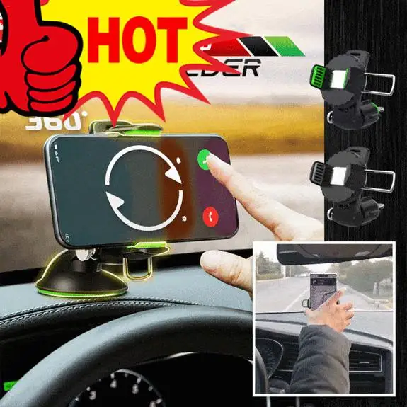 

Универсальный Регулируемый автомобильный держатель для телефона на присоске