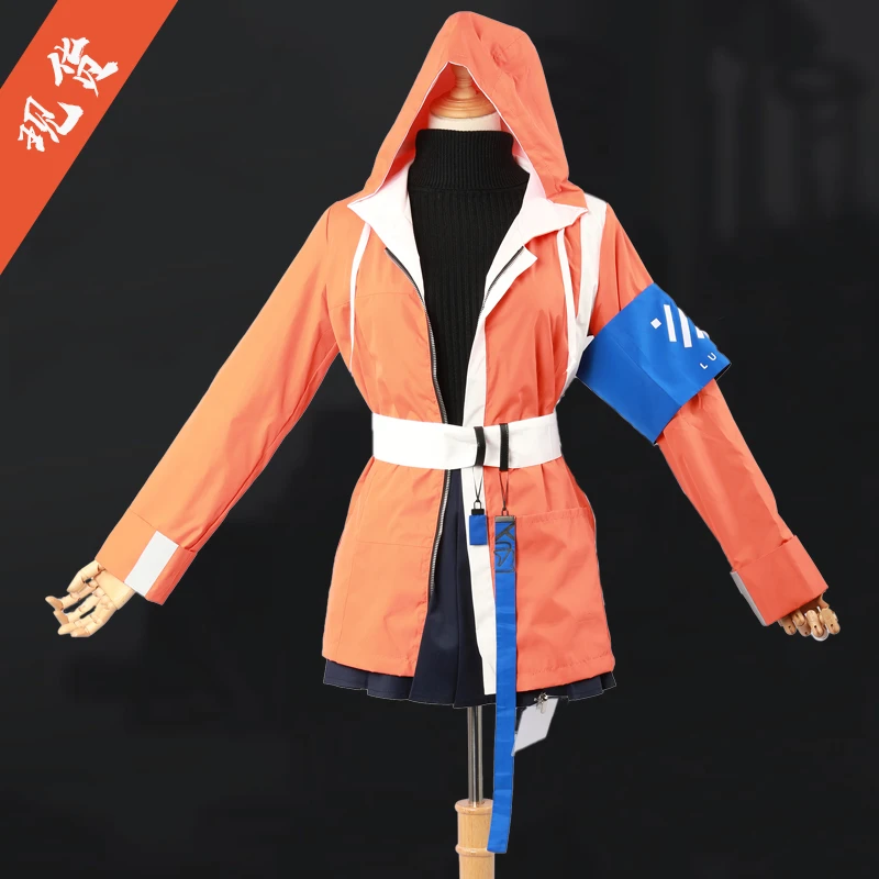 

Game Arknights Mayer Cosplay Costume coat top skirt Women outfit Halloween Carnival costumes for women adults