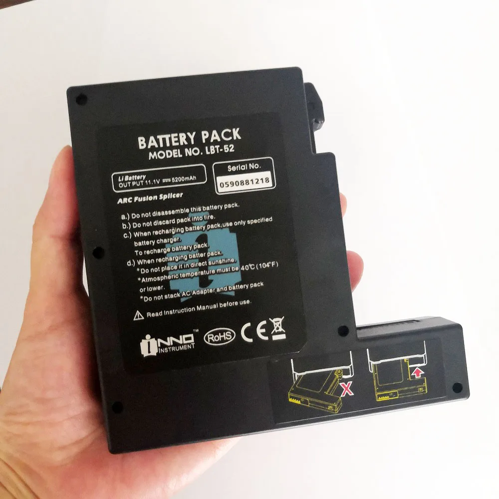 Бесплатная доставка INNO Battery LBT 52 40 для IFS 15 View 3 5 Fusion Splicer Machine|Оптоволоконное