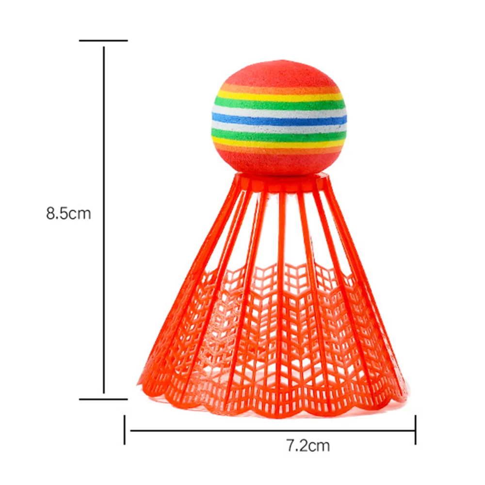 

20pcs Advanced Badminton Colored Shuttlecocks Rainbow Sports Gadget Sports Accessories for Sports Outdoor (Mixed