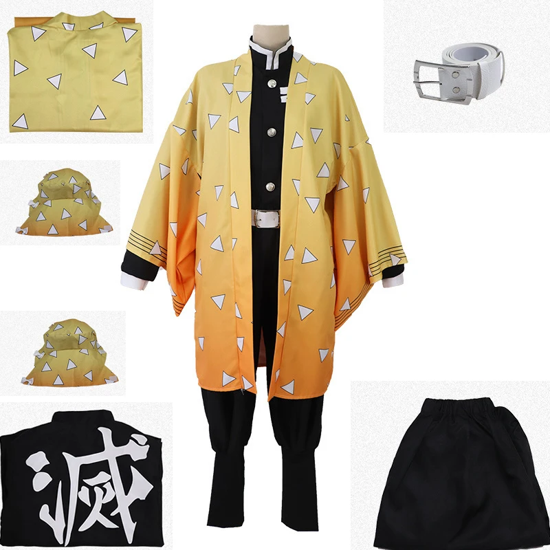 Персонализируйте Аниме! Новинка костюмы для косплея рассекающего демонов Kimetsu no