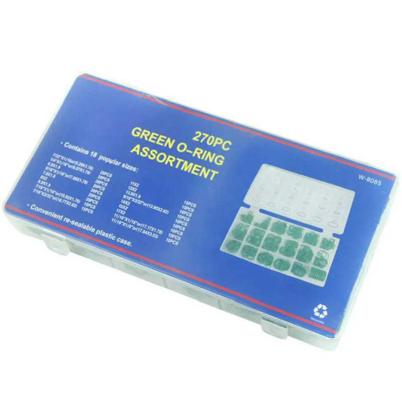 Кольцо хладагента для кондиционера резиновое кольцо 270 шт. 18 размеров|Установки