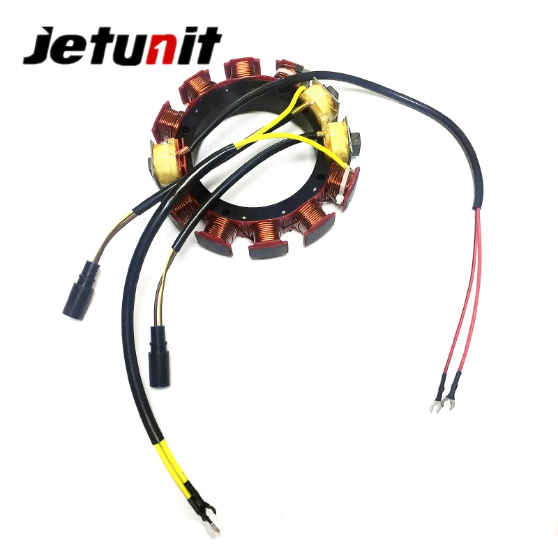 JETUNIT подвесной узел статора для Johnson Evinrude 35 Ампер 6 и 8 цилиндров 173-3415 173-4287 18-5861 583415 584287 763765