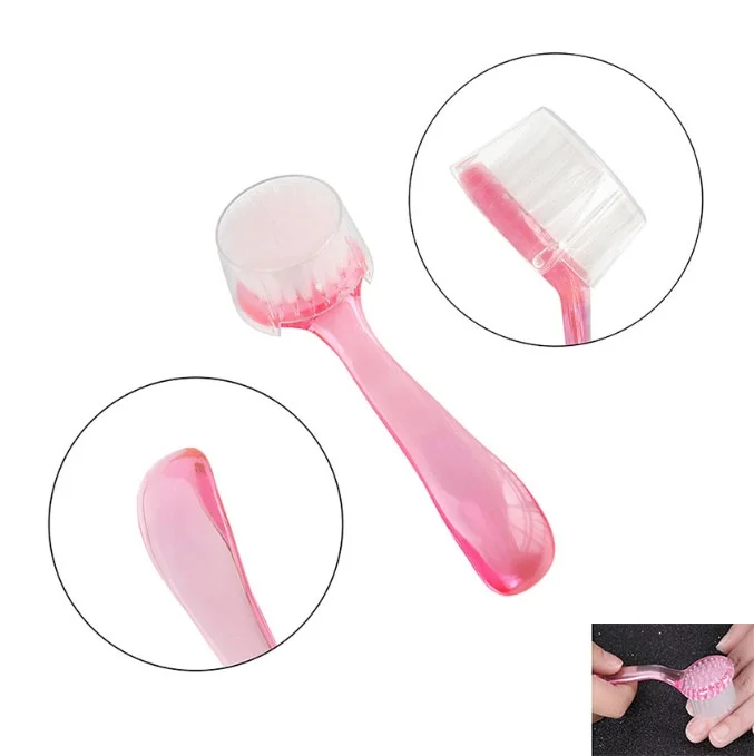 

Manicure round head cleaning brush