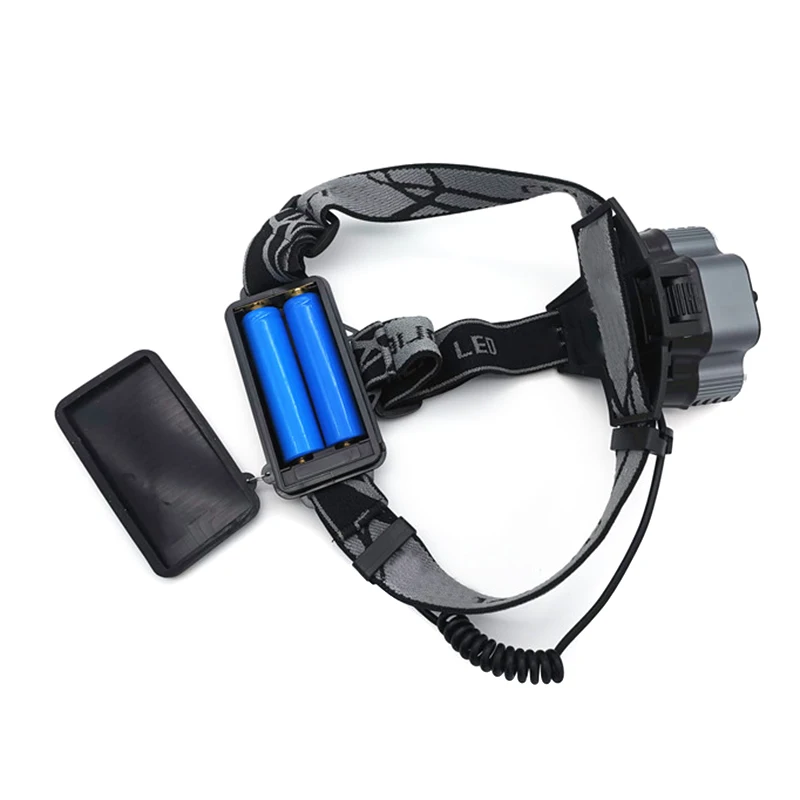 

LED Headlamp USB Rechargeable Head Light Flashlight Torch Lamp for Fishing SASI