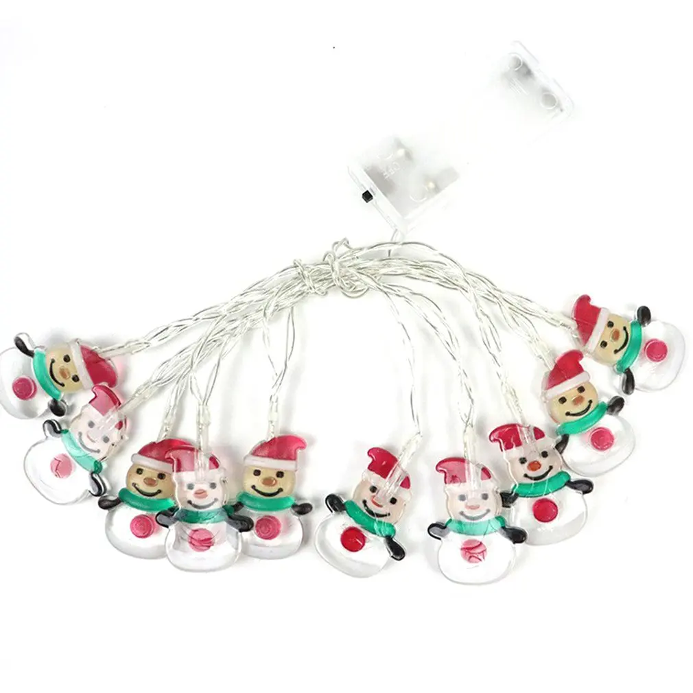 

LED Santa Claus String Lights Christmas Tree Hanging Decorations Xmas Party Home Decor New Year 2021 Navidad