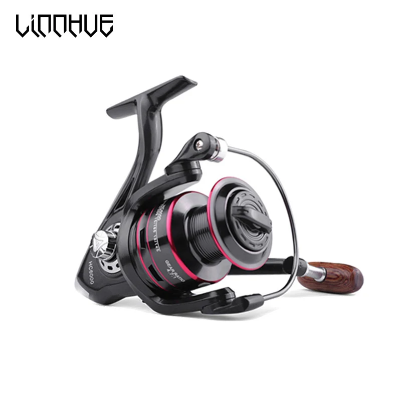 Рыболовная катушка HC 500 6000 прочная металлическая спиннинговая Катушка 8 кг на