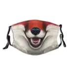 Многоразовая дышащая защитная маска для лица с милыми животными персонажами лисы Регулируемый шарф моющаяся модная Пылезащитная маска