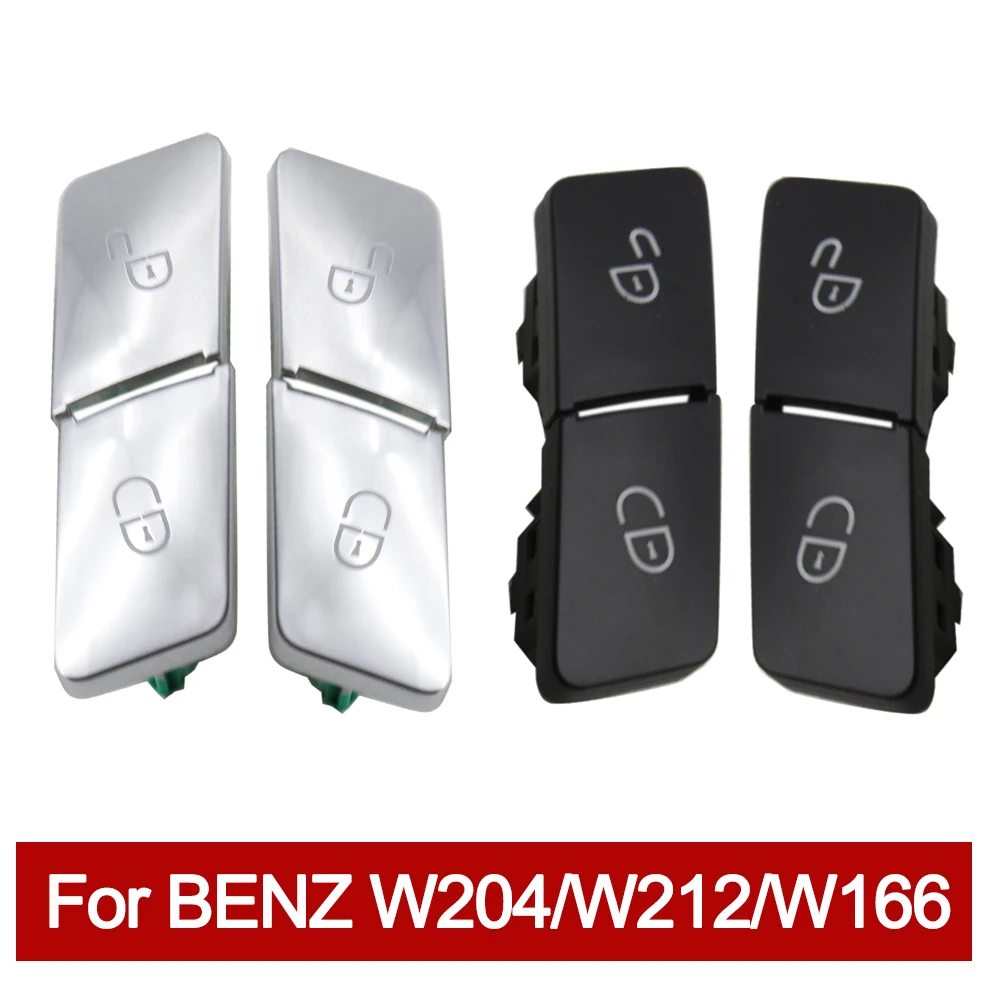 

Interior Left Right Door Lock Opening Unlock Switch Buttons For Mercedes Benz C Class W204, E Class W212,GLK 204,ML GL W166,W463
