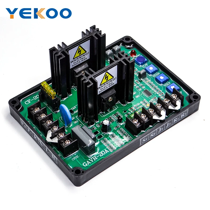 Универсальный бесщеточный автоматический регулятор напряжения GAVR 8A 12A 15A |