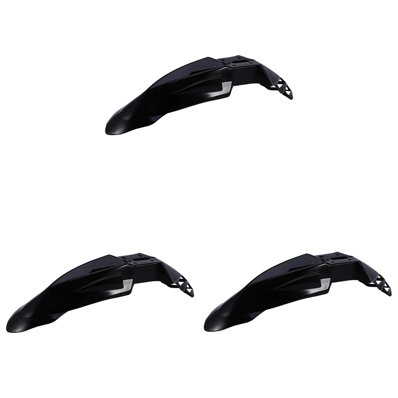 

3X Универсальные Передние крылья для мотоцикла, брызговик, Мотоциклетные аксессуары для Honda, Yamaha, Suzuki