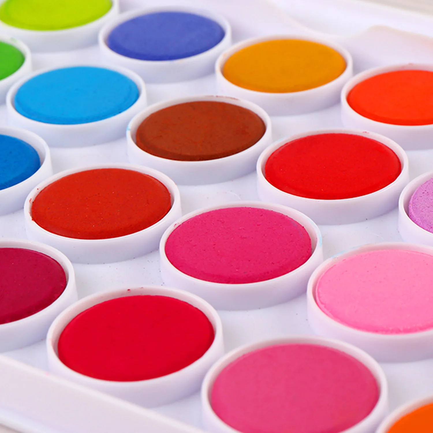 Набор профессиональных акварельных художественных красок набор из 10 кистей для